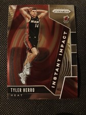 2019-20 TYLER HERRO PANINI PRIZM INSTANT IMPACT NBA ROOKIE CARD RC #1 MIAMI HEAT