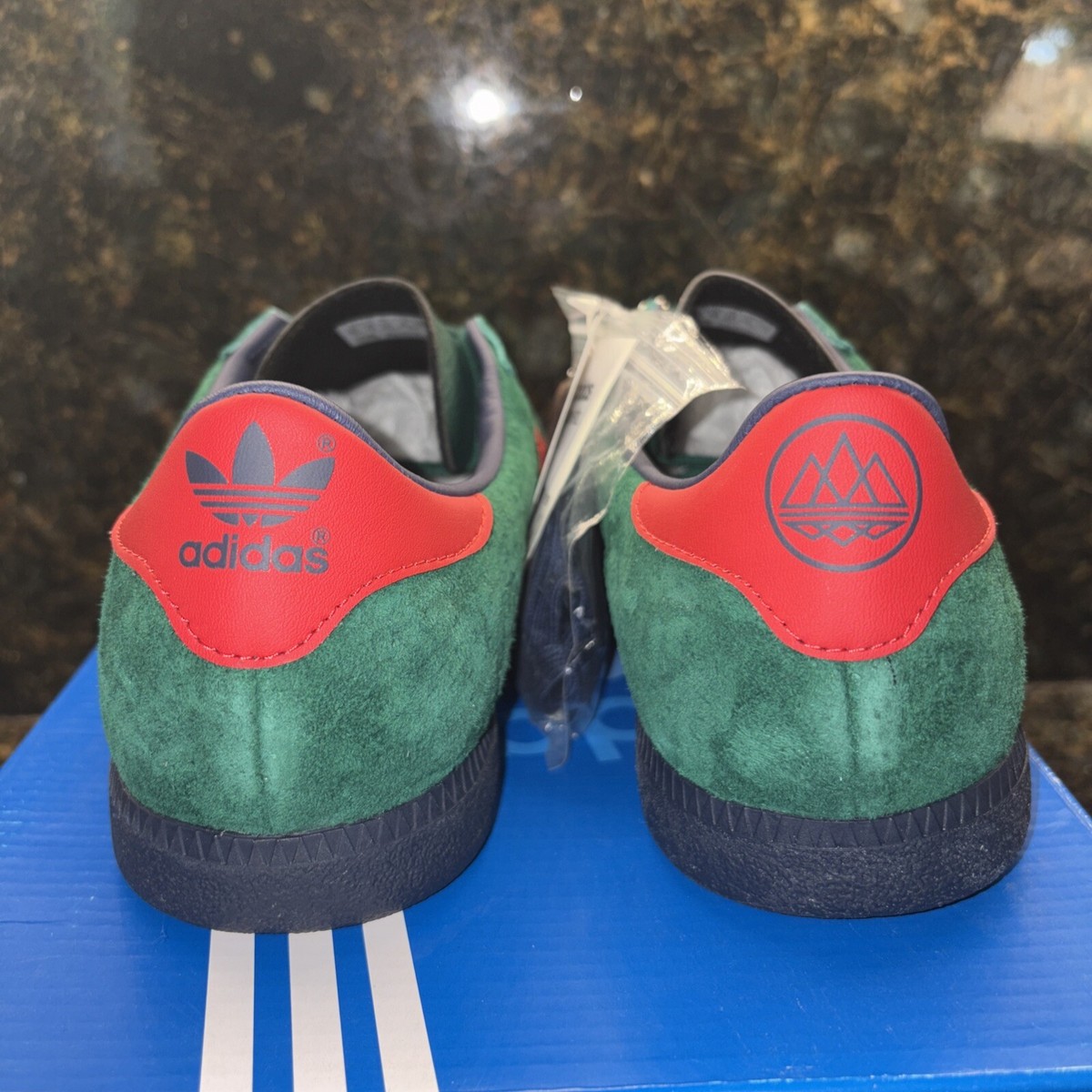 靴 adidas Originals Blackburn SPZL adidas Blackburn SPZL Sneakers Retro Green Trainers Spezial