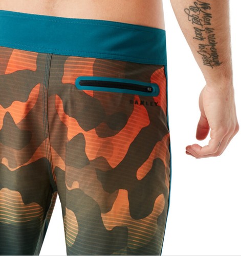 Oakley Nuevo Hombres Bodhi Camuflaje 19 Pulgadas Shorts Talla W38 - Imagen 4 de 12