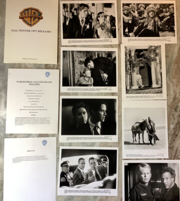 1997 Warner Bros. Pictures Fall / Winter Releases Movie Promo Press Kit