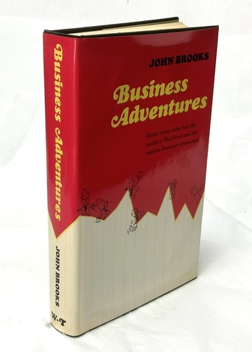 Business Adventures 1969 1st edition John Brooks With Jacket PRINTING ERROR - Picture 2 of 24