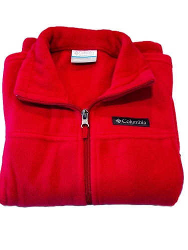 NEW Columbia Steens Mountain Full Zip Size Youth Small Red - Picture 5 of 9