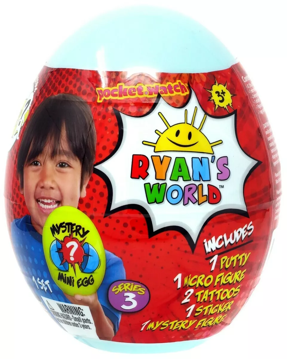 Blue ryan's world egg on sale