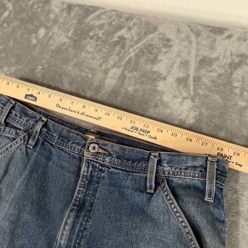Vintage Levi's Silvertab Schreinerjeans 38x30 Distressed - gepatcht & repariert - Bild 3 von 16