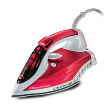 Russell Hobbs Steam Iron, Ultra Steam Pro, Anti Drip, Self Cleaning, 23990