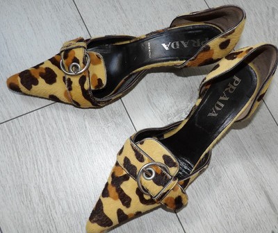 prada leopard shoes