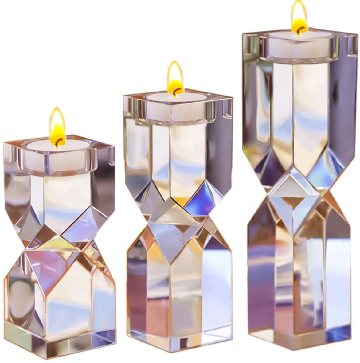 candelabros de cristal centros de mesa elegantes y modernos Set de 3 finos 7445018761759 | eBay candelabros de cristal centros de mesa elegantes y modernos Set de 3 finos 7445018761759 | eBay