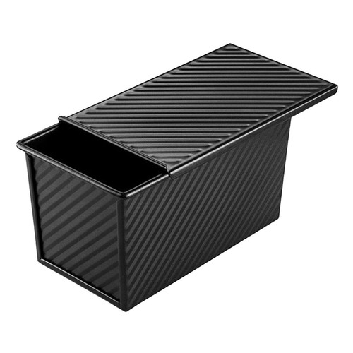 2025 Non-stick Toast Box Loaf Bread Tin Pan Mold With Lid Kitchen Baking Tool AU - Picture 11 of 12