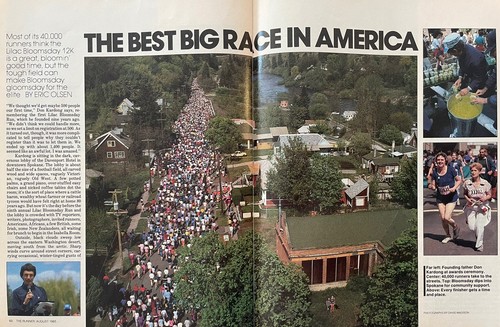1985 The Runner Magazine August Leggs Mini Marathon - Picture 6 of 24