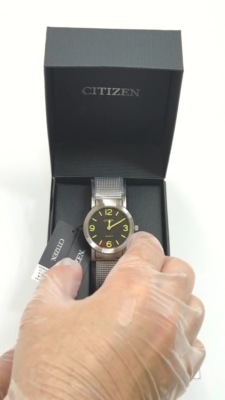 CITIZEN AC2200-55E Black Men's Watch New in Box | eBay