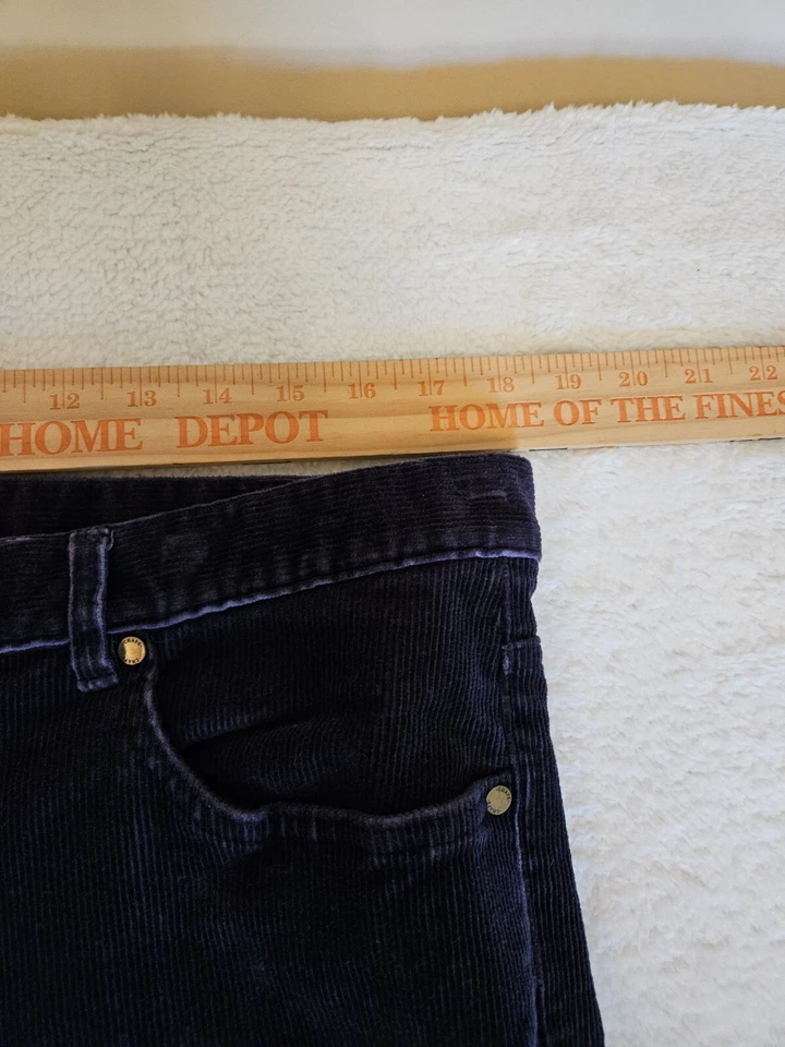 Pantalón clásico de pana Chaps para mujer talla 16p púrpura envío rápido Foto 4 de 4