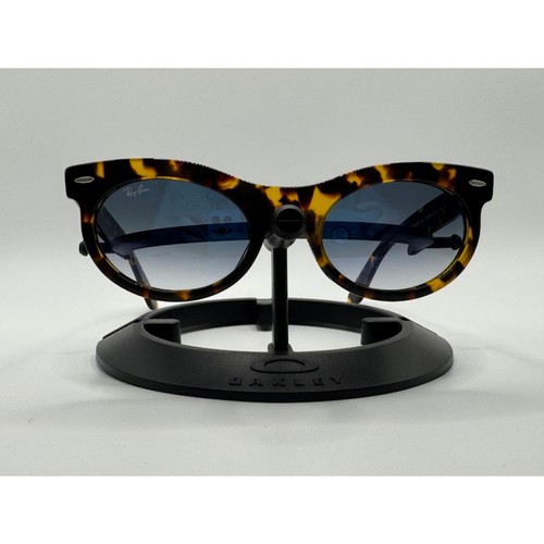 NEW Designer Sunglasses Ray Ban Wayfarer Oval RB2242F Yellow Havana 53/22/150 - Picture 4 of 8