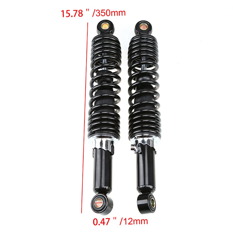Suspensión amortiguador trasero 320 mm 12,6"" motocicleta para Honda BMW Yamaha Foto 2 de 4