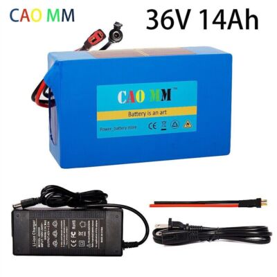 36V 14Ah Ebike Rechargeable Battery +Charger for 36V Electric Bicycle Bike Motor