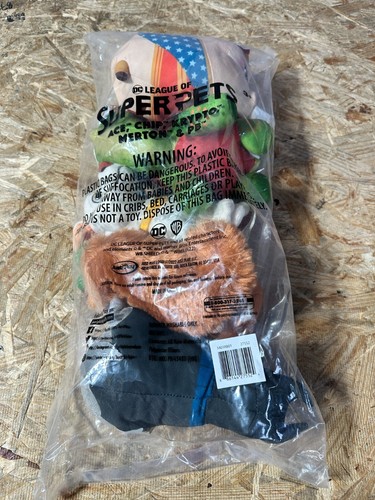 DC SUPER-PETS Small Plush 5-Pieces Stuffed Animals, Ace, Krypto, Merton PB, chip - Picture 3 of 3