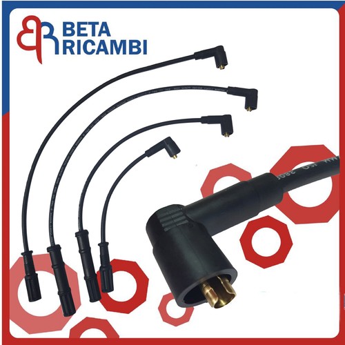 Cavi Candele Bobine Fiat Punto (188) 1,2 8V Panda Doblo Ypsilon Kit Accensione - Foto 2 di 5