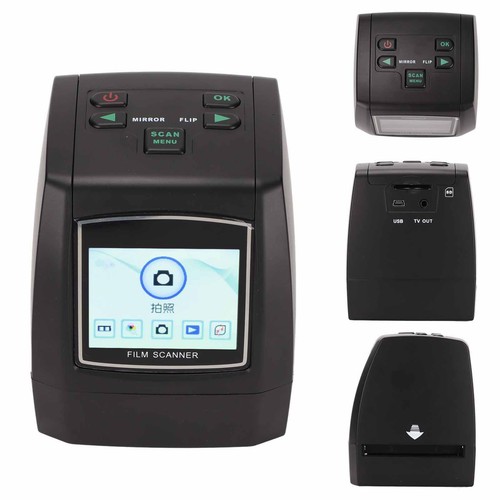 Film Scanner 22MP 2.4in TFT LCD Screen Converts 35mm 126 110 Slide Negative SD3 - Picture 4 of 24