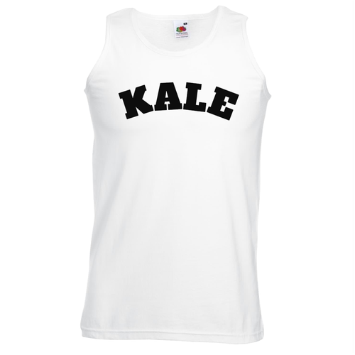 Chaleco de col rizada para hombre sin carne saludable vegetal vegana dieta vegetariana impreso tanque regalo - Imagen 7 de 8