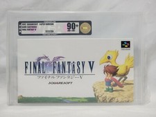 NEW Final Fantasy V Super Famicom Game VGA 90+ NM+/MT GOLD SFC SNES Japan ff 5
