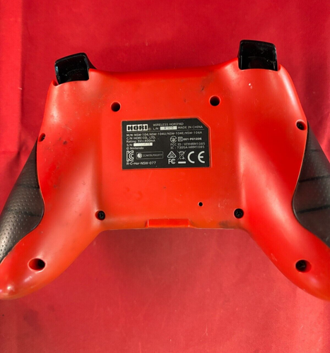 Hori Pad Nintendo Switch License Product Wireless Super Mario Red/Black NSW-104 - Picture 6 of 7