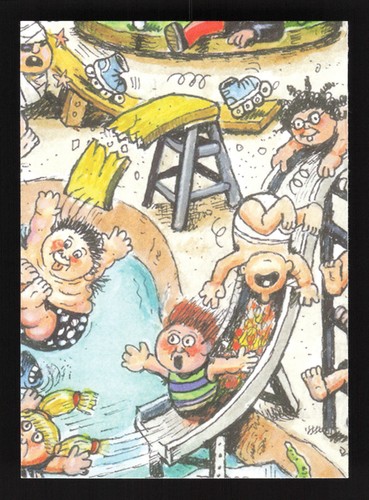 2024 Topps Garbage Pail Kids: Kids-At-Play #22b 4 In A Rowan - Picture 2 of 2