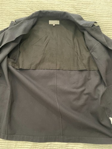 Margaret Howell Dark Navy Wool Cotton Overshirt Jacket Size Small - Picture 3 of 9