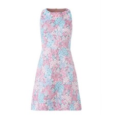 Kate Spade California Dreaming Jacquard Floral Sleeveless A-line Mini Dress