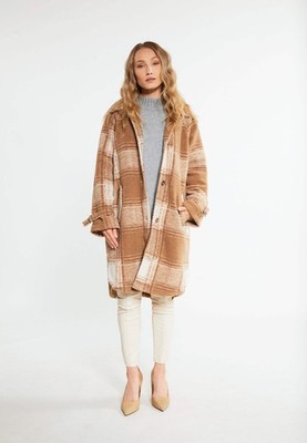 RISA Women's Transitional Coat Made Of Wool Blend