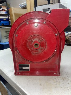 #ad #ad 👀 Vintage REELCRAFT 30#x27; SPRING RETRACTABLE HOSE Parts Read Descriptions $44.25