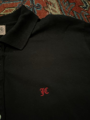 Vintage Juicy Couture Mens Logo Embroidered Polo Short Sleeve Sz XL Y2K USA Made - Picture 3 of 7