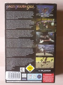 Panzer Dragoon Saga Sega Saturn PAL &ndash; COMPLETE CIB &ndash; 4 Discs &ndash; Outer Sleeve Rare