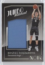 2018-19 Panini Noir Jumbo Memorabilia 16/49 Bogdan Bogdanovic #JM-BGB 0h28