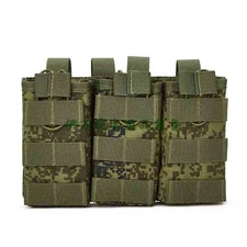 Tactical Vest Triple Magazine Pouch 7.62MM MOLLE Mag Bag Accessory Pack