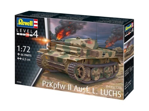 Revell BS-MILITAERFAHRZEUGE / WAFFEN PzKpfw II Ausf. L LUCHS (Sd.K - Bild 1 von 12