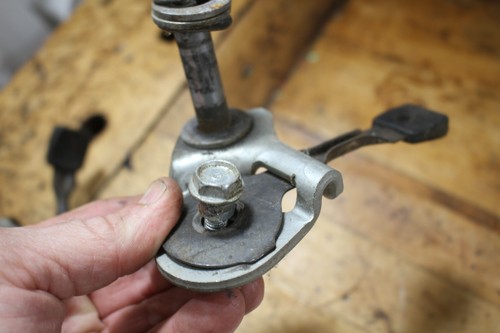 Honda Mower HR214 HR215 Front Left & Right Wheel HEIGHT ADJUSTING Arms- GOOD - Picture 9 of 14
