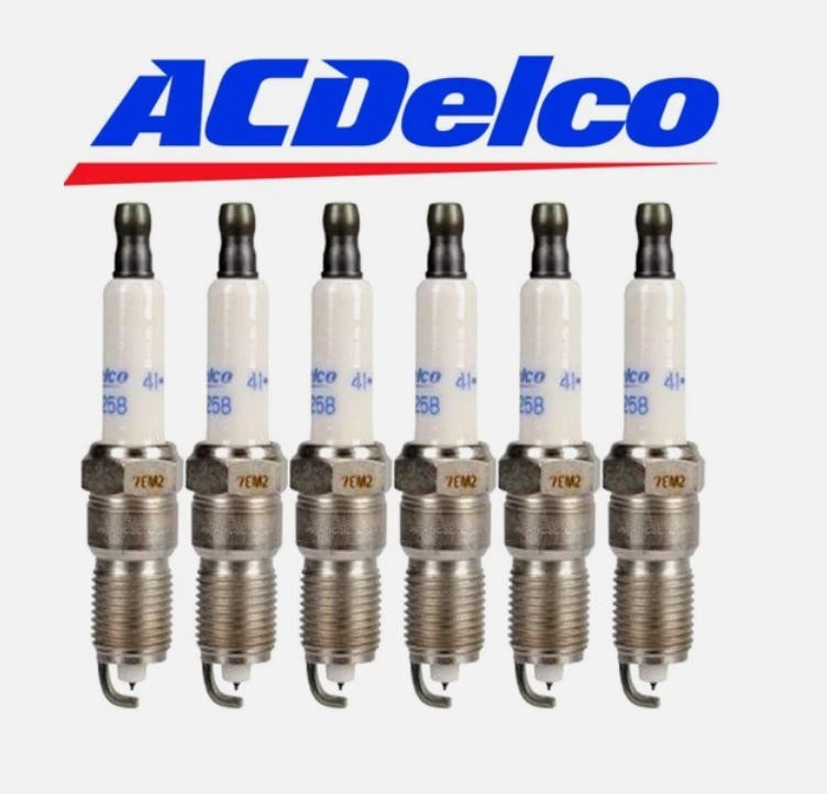 ACDELCO 41-101 Iridium Spark Plugs Set of 6 for Buick Chevy Olds Pontiac