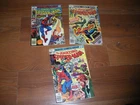 Amazing Spider-Man # 167, 168, 170 all about 4.5 OW pgs. 1977 Will O' Wisp