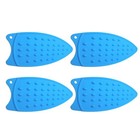  4-teilige Bügeleisenablage: Silikon-Bügelablage mit Aufhängeloch für Dampf- und