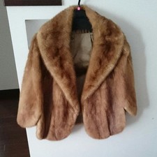 Fur Short Coat Bolero Poncho