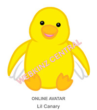Webkinz Classic Lil' Webkinz Canary Code Only  messaged 