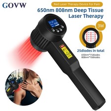 3W 650nm 808nm Laser Therapy for Pain Therapeutic Laser Healing Arthritis Device