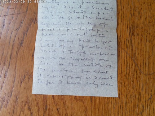 WW1 letter Sept 5th 1915 Capt Agnew RFA Aviator Don Lewis spots his shelling - Picture 9 of 15