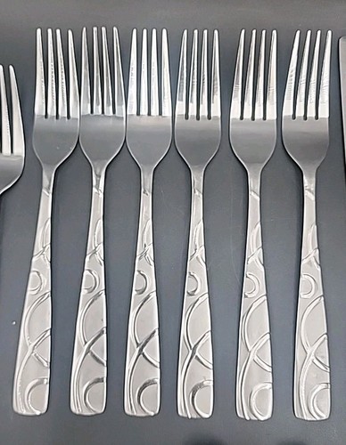 23- Cambridge Conquest mattiertes Edelstahl Besteck & Servierset.  - Bild 6 von 17