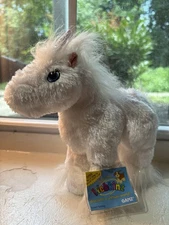 Webkinz White Unicorn HM069 Sealed Code Attached New Retired Ganz Toy Plush