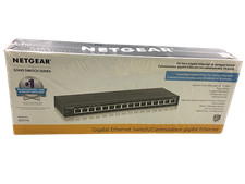 Netgear GS316 16-Port Gigabit Ethernet Unmanaged PoE+ Switch New