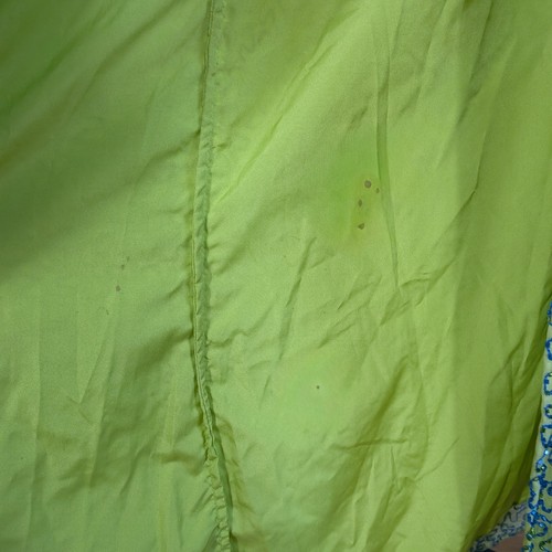 Vintage Mia Bella Prom Dress Maxi Gown S Blue Green Silk Y2K Bead Ombre Fairy - Picture 14 of 15