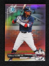 2021 Bowman Sterling Recollections /99 Ronald Acuna Jr Acuña #SR-RA