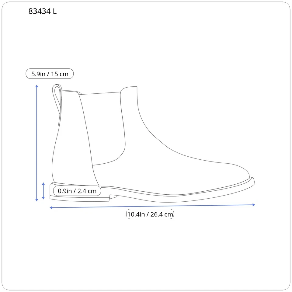 Bottes Garçon TIMBERLAND A2BRA EU36 EU37 Marron Cuir À Bout Amande Ortholite I - Photo 4/4
