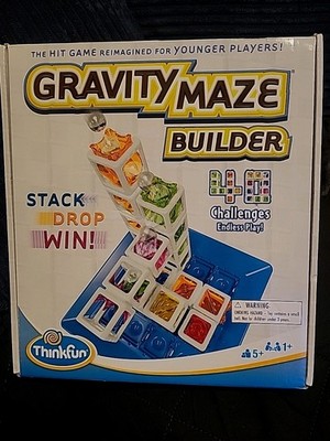 ThinkFun Gravity Maze Builder for Kids 5 & Up - Logic Marble RunBrain Game -