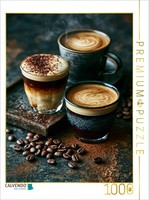 Calvendo Puzzle The Love Of Coffee Knows No Bounds | 1000 Pieces, Finished Size